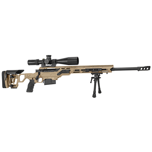 Cadex Defence, Tac Precision Rifle, 338 Lapua, 27.00" Barrel, DX2 Trigger, MX1 Brake, Hybrid Tan/Black