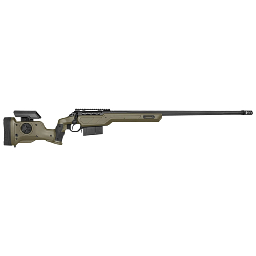 Cadex Defence, R7 SHP, 6.5 PRC, 24.00" Barrel, DX2 Trigger, MX2 Brake, Hybrid Green/Black