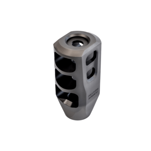 Precision Armament, M11 Severe Duty Muzzle Brake, 5/8x24 TPI, 7.62/308, Black