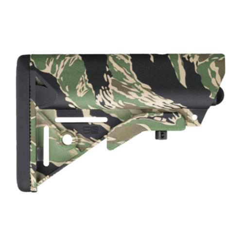B5 Systems, Enhanced SOPMOD Stock, Tiger Stripe