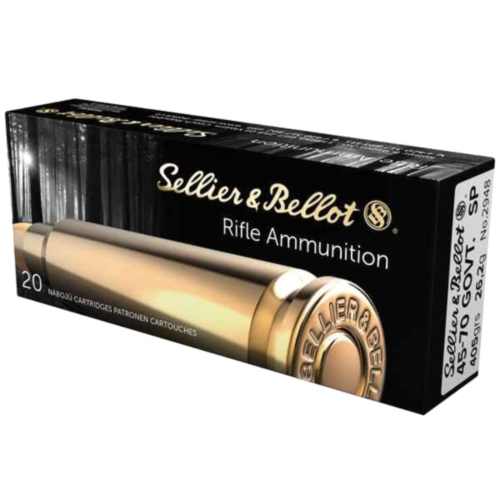 Sellier & Bellot Ammo, 45-70 Govt 405 Grain SP, 20 Rounds