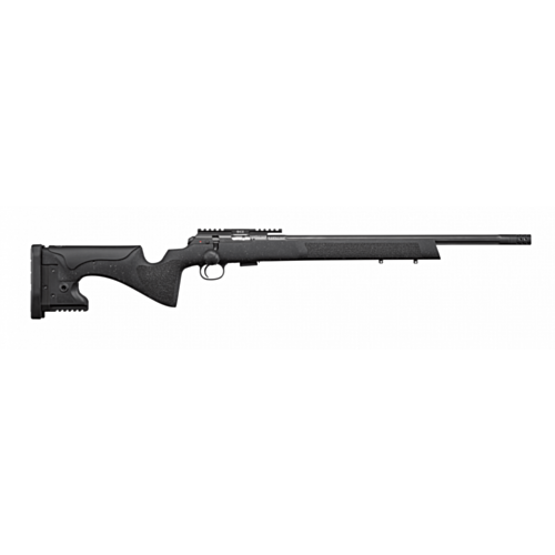 CZ Arms, CZ 457 Long Range Precision, 20.00" Threaded Barrel, Muzzle Brake, Black Stock, 22LR