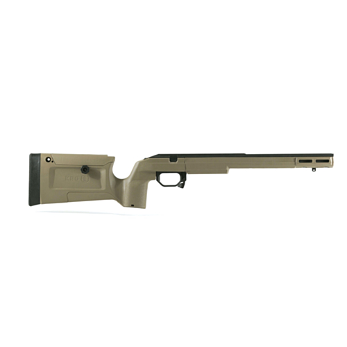 KRG Kinetic Research Group, Bravo Chassis, Remington 700 Short Action, Flat Dark Earth