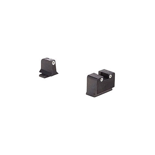 Trijicon Night Sight Suppressor Height, Sig Sauer P226/P320, White Front, White Rear