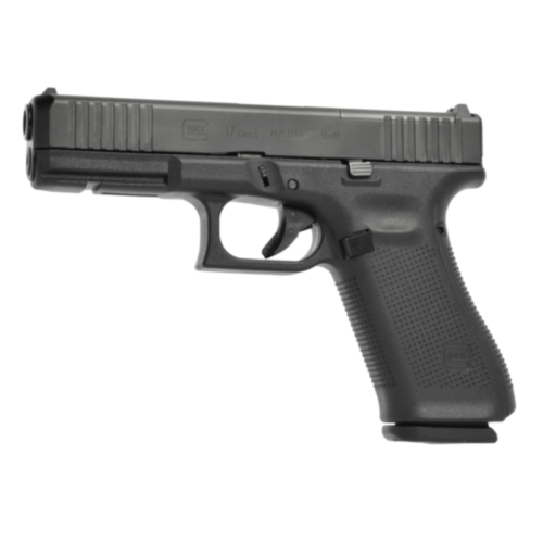 Glock 17 Gen5 MOS, 4.48” Barrel, 9mm, Black