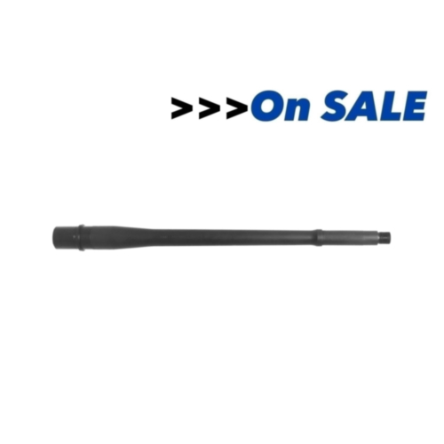 Criterion Barrels, AR10 16.0” Hybrid Contour Barrel, Black Nitride, No Gas Hole, 6.5 Creedmoor