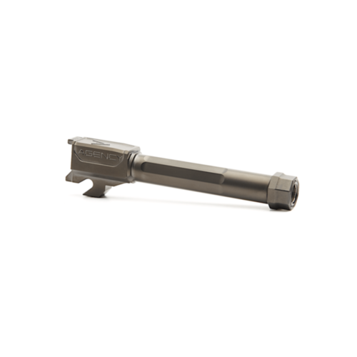 Agency Arms, Sig 320 Premier Line Match Grade Compact Threaded Barrel, Black DLC