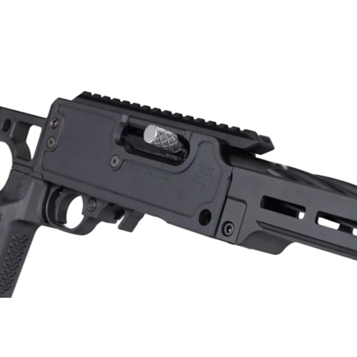 Black Collar Arms, Texas Typewriter Build Kit, No Stock, 4 Slot M-Lok Handguard, Black, 22LR