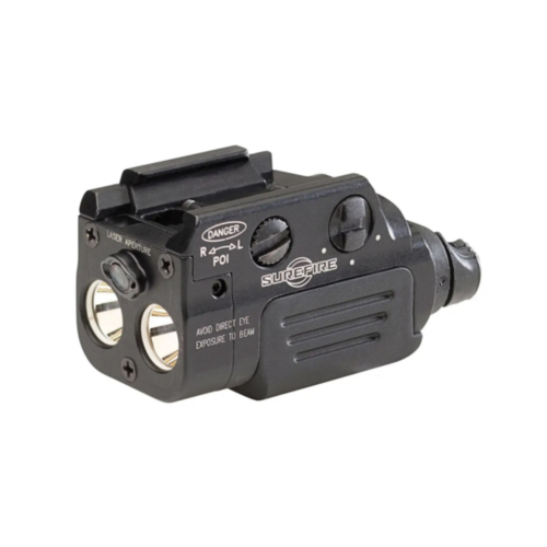 SureFire XR2-A Rechargeable Compact Weapon Light, 800 Lumens, 635 nM Red Laser, Black