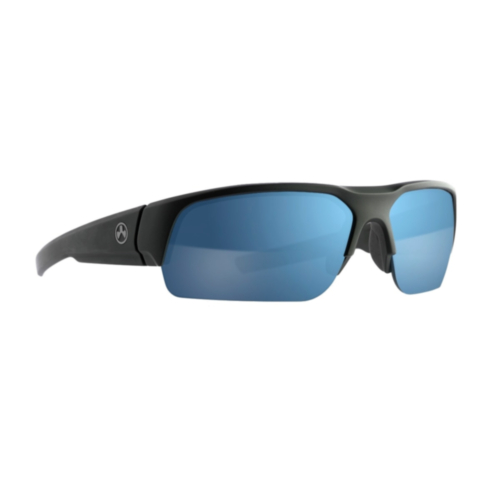 Magpul Helix Ballistic Eyewear, Polarized, Black Frame, Bronze/Blue MIrror Lens