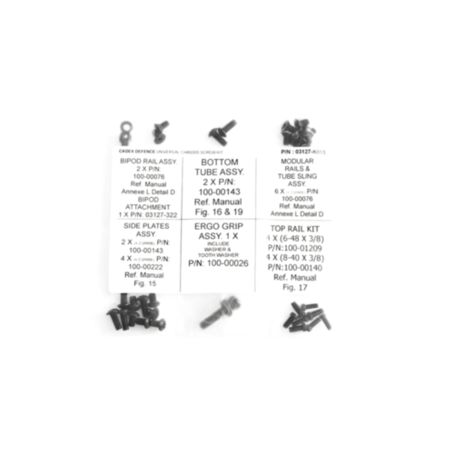 Cadex Defence, Chassis Screw Set