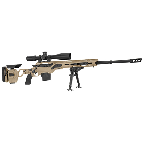 Cadex Defence, Kraken Multi-Cal Rifle, 7MM PRC, 26.00" Barrel, DX2 Trigger, MX1 Brake, Hybrid Tan/Black