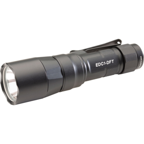 SureFire EDC1 Turbo, Dual Fuel, 18350 Battery, Black