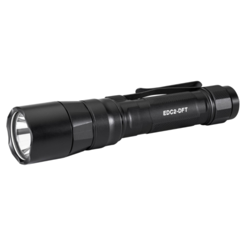 SureFire EDC2 Turbo, Dual Fuel, 18650 Battery, Black