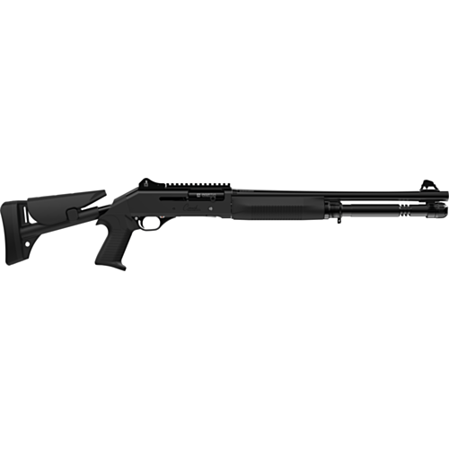 Canuck Operator Elite, Semi-Automatic Shotgun, 18.60" Chrome Lined Barrel, Black, 12GA