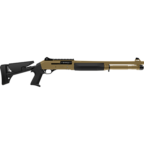 Canuck Operator Elite, Semi-Automatic Shotgun, 18.60" Chrome Lined Barrel, Desert Tan, 12GA