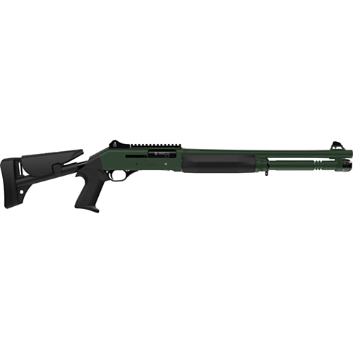 Canuck Operator Elite, Semi-Automatic Shotgun, 18.60" Chrome Lined Barrel, OD Green, 12GA