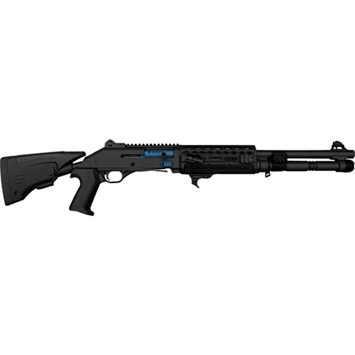 Canuck Elite TacOp, Semi-Automatic Shotgun, 18.60" Chrome Lined Barrel, Patriot Blue, 12GA