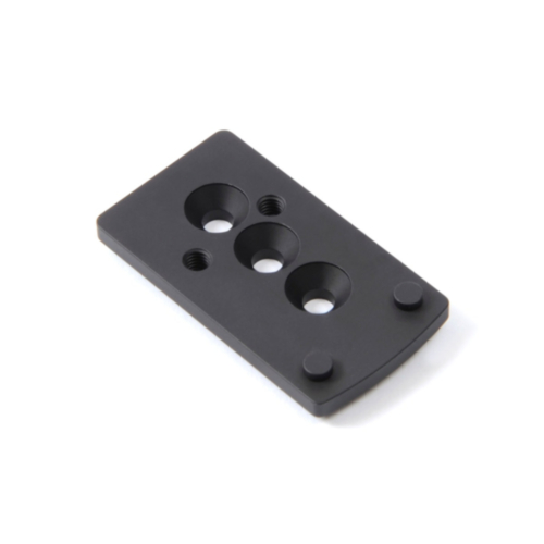 Unity Tactical, FAST LPVO Mount Offset Optic Adapter Plate, Aimpoint ACRO, Black