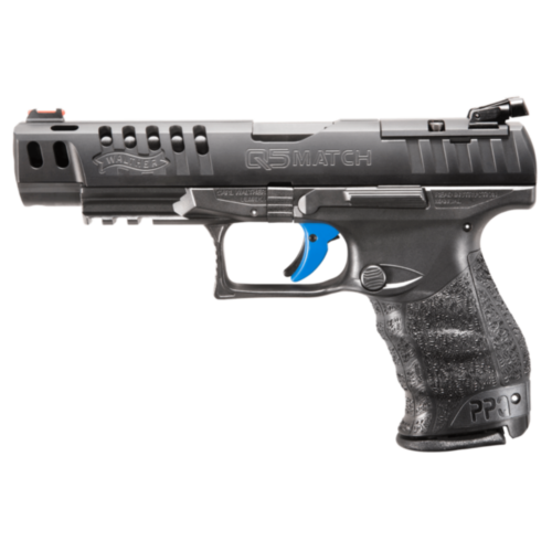 Walther Arms Q5 Match, 5.00" Barrel, Optic Ready, Ported Slide, Quick Defense Trigger, 9mm