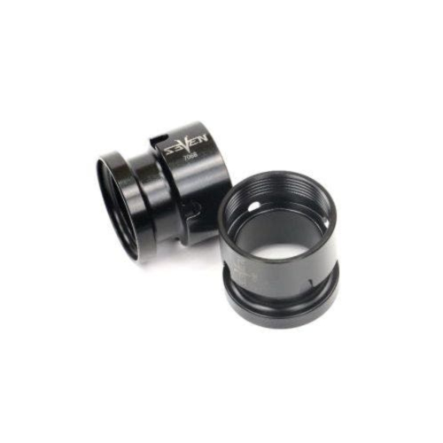 V7 Weapon Systems, 7068 Aluminum AR15 Barrel Nut, BCM KMR/MCMR, Black Ion Bond