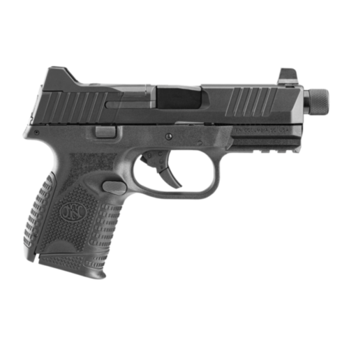FNH, FN509 Compact Tactical, 4.32” Threaded Barrel, Optic Ready, BLK, 9mm