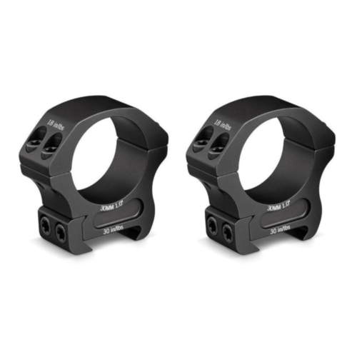 Vortex Optics, Viper Pro Picatinny Rings, 30mm Low, 0.90”