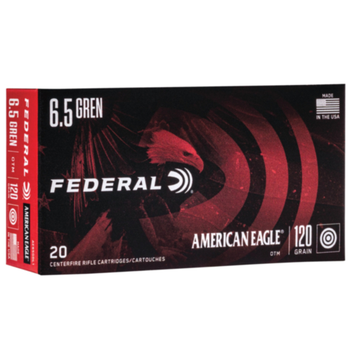 Federal Ammo, 6.5 Grendel 120 Grain OTM, 20 Rounds