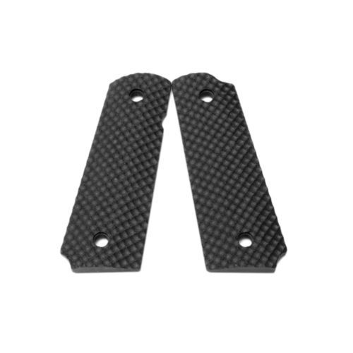Nighthawk Custom, 1911 Grips, Golf Ball, Black, G10, Government/Commander