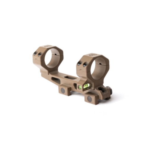 Rubicon Precision Manufacturing, Bravo Series Precision Cantilever Mount, Integrated Co-Linear Bubble Level, 35mm, 1.50", FDE
