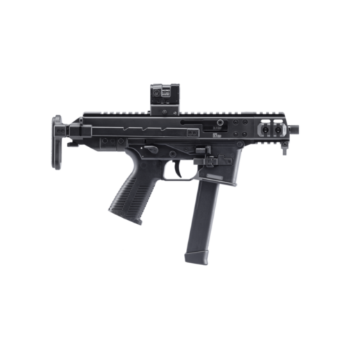 B&T GHM9 Pro Semi-Auto Carbine, 4.3" Barrel, PDW Stock, Glock Magazines, Black