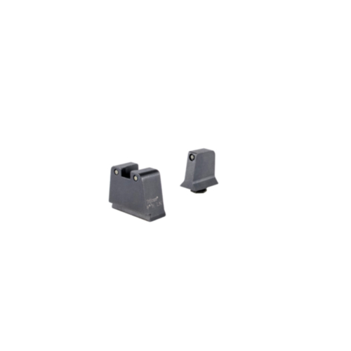 Trijicon Night Sight Suppressor/Optic Height, Glock 48, Black Front, Black Rear