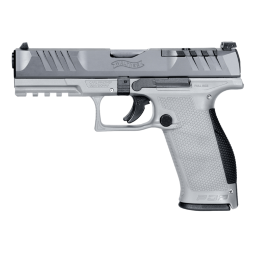 Walther Arms PDP Full Size, Grey Frame, Optic Ready, 4.50" Barrel, 9mm