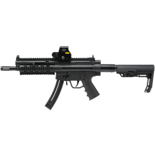 German Sport Guns, GSG-16 Semi-Auto Rifle, 9.00" Barrel, Red Dot Sight, 22LR, BLK