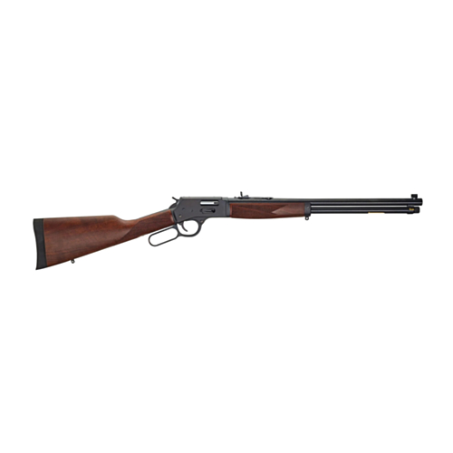 Henry Big Boy Steel Rifle, Side Gate, 20.00" Blued Barrel, Wood Stock, 357 Magnum