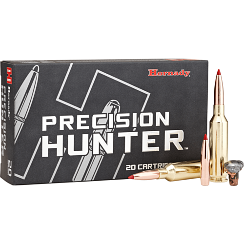Hornady Ammo, 6mm Creedmoor 103 Grain ELD-X, Precision Hunter, 20 Rounds