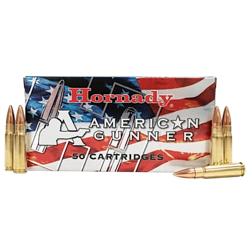 Hornady Ammo, 7.62X39 123 Grain HP, Match American Gunner, 50 Rounds — RDSC