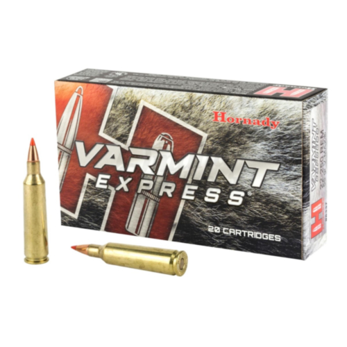 Hornady Ammo, 22-250 50 Grain V-MAX, Varmint Express, 20 Rounds — RDSC