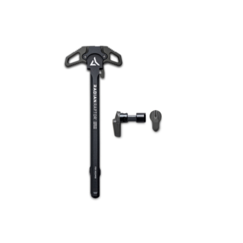 Radian Weapons, Raptor Ambi Charging Handle, Talon 45/90 Safety Selector, Grey, AR15