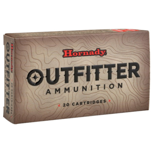 Hornady Ammo, 30/06 Springfield 180 Grain CX, Outfitter, 20 Rounds