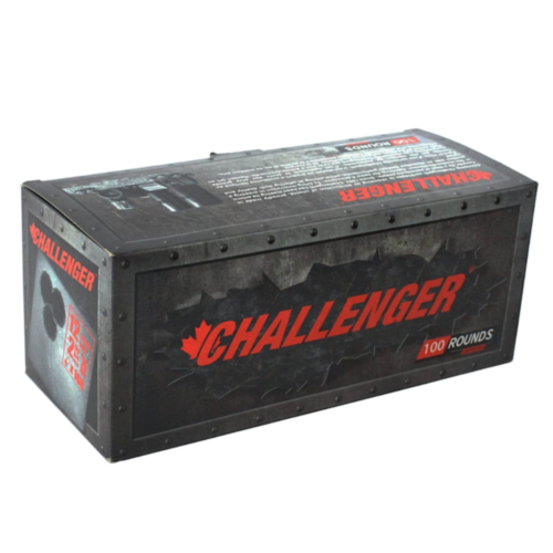 Challenger Ammo, 12GA Magnum 00 Buckshot, 2-3/4" 00 Buck, 100 Rounds