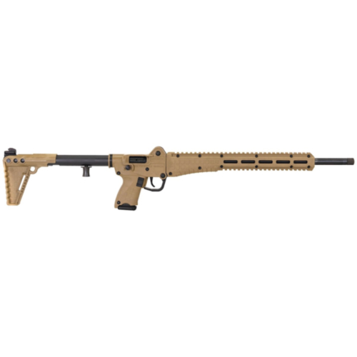Kel-Tec SUB2000 Gen3 Rifle, 18.50" Barrel, Glock Magazine, Tan, 9mm