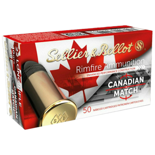 Sellier & Bellot Ammo, 22LR SB STND, Canadian Match, 50 Rounds — RDSC