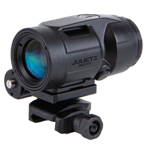 Sig Sauer Optics, JULIET3 Micro Magnifier, 3X22MM, Flip Mount