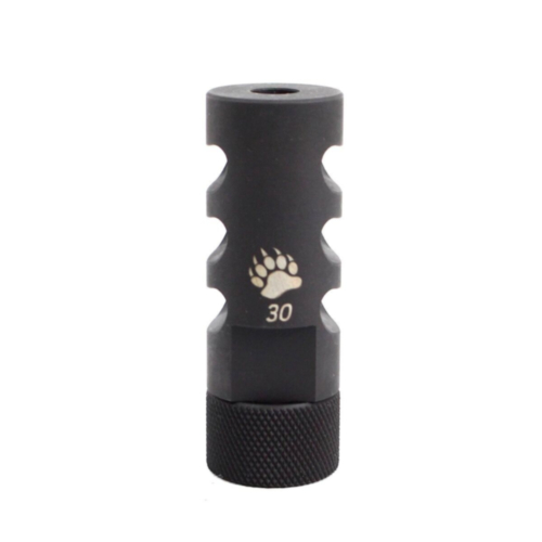 Kelbly's Klaw Self Timing Muzzle Brake, 223/6mm, 1/2X28 TPI, Black Nitride