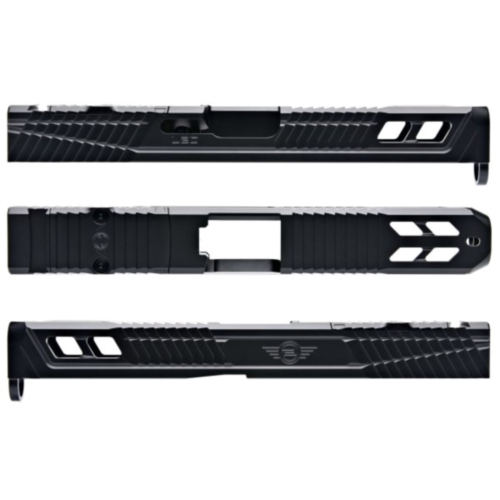 L2D Combat, Catalyst Glock 17 GEN3 Stripped Slide, Battleworn Cerakote