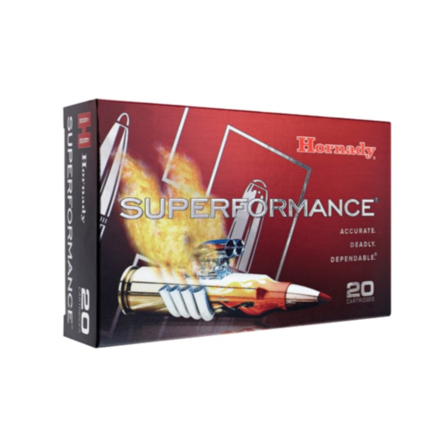 Hornady Ammo, 300 Win Mag 180 Grain SST, Super Performance, 20 Rounds