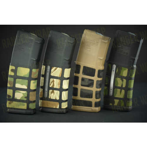 Ranger Wrap, Magpul PMAG 30 AR/M4 M3 Windowed, 2 Pack Magazine Wrap Cordura