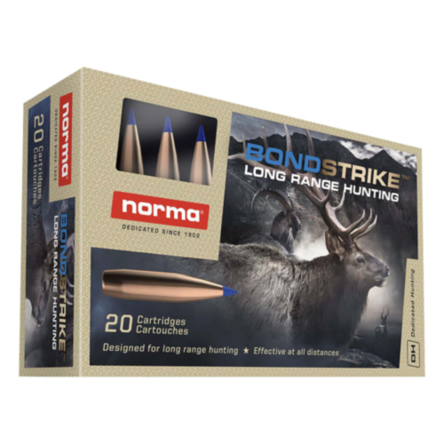 Norma USA Ammo, 6.5 PRC 143 Grain BondStrike, 20 Rounds