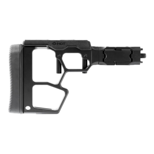 MDT SRS-XF Premier Stock, XTN Interface, Black Cerakote